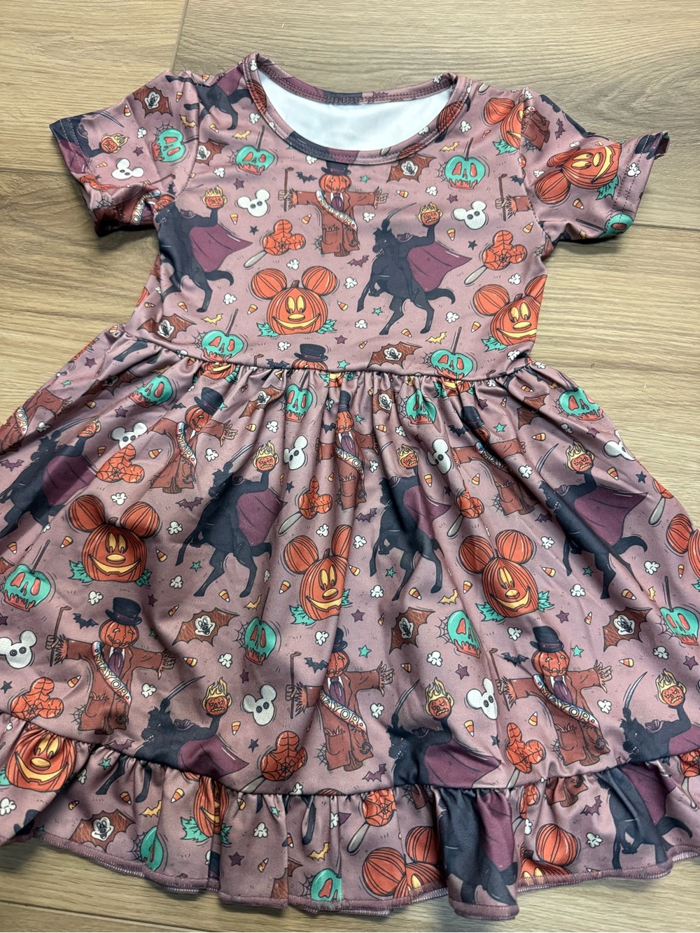 Disney Halloween themed Headless Horeseman dress